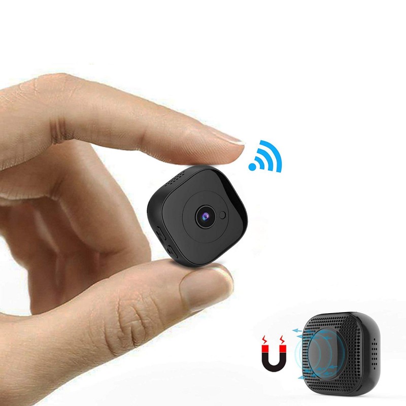 Mini WiFi Camera, 1080P Portable Body Cameras Wire...